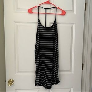 Black & White Striped Dress